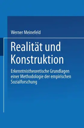  Realität und Konstruktion | Buch |  Sack Fachmedien