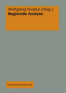 Sodeur |  Regionale Analyse mit kleinen Gebietseinheiten | eBook | Sack Fachmedien