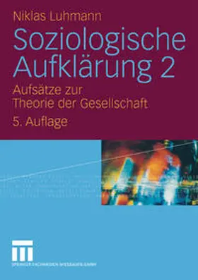 Luhmann |  Soziologische Aufklärung 2 | eBook | Sack Fachmedien