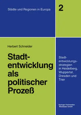Schneider | Stadtentwicklung als politischer Prozeß | E-Book | www.sack.de