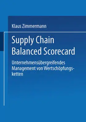 Zimmermann | Supply Chain Balanced Scorecard | E-Book | sack.de