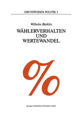 Bürklin | Wählerverhalten und Wertewandel | E-Book | www.sack.de