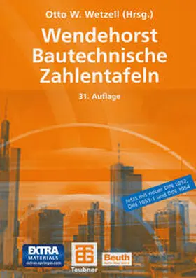 Wetzell |  Wendehorst Bautechnische Zahlentafeln | eBook | Sack Fachmedien
