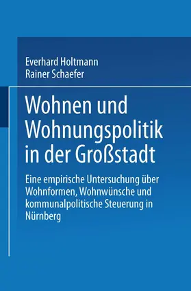  Wohnen und Wohnungspolitik in der Großstadt | Buch |  Sack Fachmedien