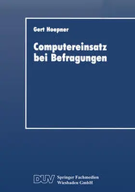 Computereinsatz bei Befragungen | E-Book | sack.de