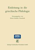  Einleitung in die griechische Philologie | Buch |  Sack Fachmedien