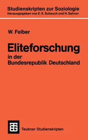 Eliteforschung in der Bundesrepublik Deutschland | E-Book | www.sack.de