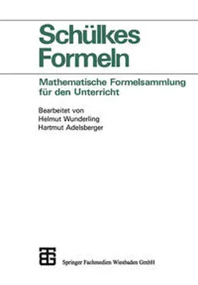 Schülke |  Schülkes Formeln | eBook | Sack Fachmedien