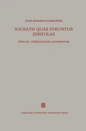  Socratis quae feruntur epistolae | Buch |  Sack Fachmedien