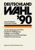 Woyke / Andersen |  Deutschland Wahl ¿90 | Buch |  Sack Fachmedien