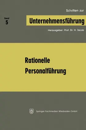 Jacob |  Rationelle Personalführung | Buch |  Sack Fachmedien