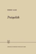 Jacob |  Jacob, H: Preispolitik | Buch |  Sack Fachmedien