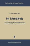 Busse von Colbe |  Busse Von Colbe, W: Zukunftserfolg | Buch |  Sack Fachmedien