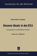 Falk |  Falk, B: Besserer Absatz in den USA | Buch |  Sack Fachmedien