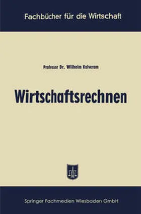 Kalveram | Wirtschaftsrechnen | E-Book | www.sack.de