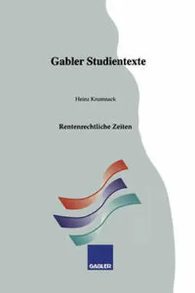Krumnack | Rentenrechtliche Zeiten | E-Book | sack.de