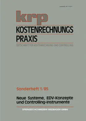 Männel |  Neue Systeme, EDV-Konzepte und Controlling-Instrumente | eBook | Sack Fachmedien