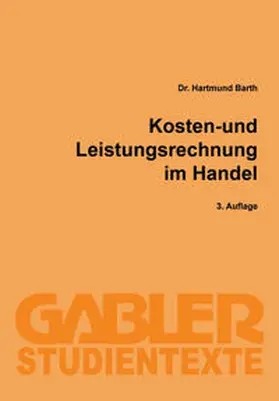 Barth | Kosten- und Leistungsrechnung im Handel | E-Book | www.sack.de