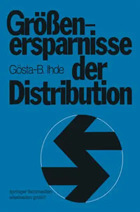 Ihde | Größenersparnisse der Distribution | E-Book | www.sack.de