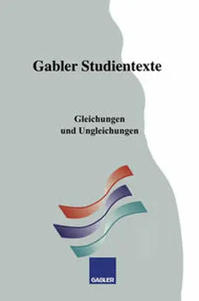 Pfeiffer / Borgwadt |  Gleichungen und Ungleichungen | eBook | Sack Fachmedien