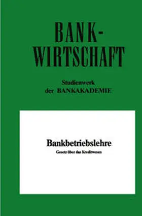 Szagunn | Bankbetriebslehre | E-Book | sack.de