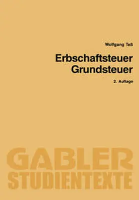 Teß | Erbschaftsteuer Grundsteuer | E-Book | www.sack.de