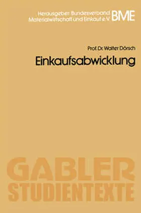Dörsch | Einkaufsabwicklung | E-Book | sack.de
