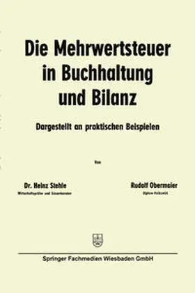 Stehle / Obermaier | Die Mehrwertsteuer in Buchhaltung und Bilanz | E-Book | www.sack.de