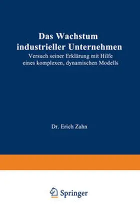 Zahn |  Das Wachstum industrieller Unternehmen | eBook | Sack Fachmedien