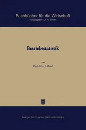 Mand |  Betriebsstatistik | eBook | Sack Fachmedien