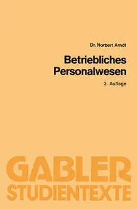 Arndt |  Betriebliches Personalwesen | eBook | Sack Fachmedien