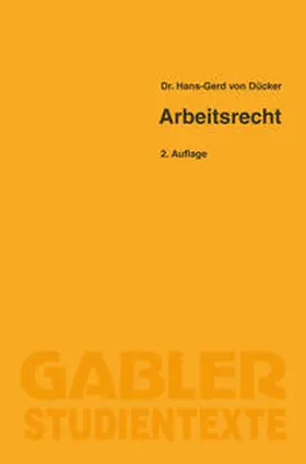 Dücker |  Arbeitsrecht | eBook | Sack Fachmedien