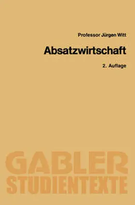 Witt |  Absatzwirtschaft | eBook | Sack Fachmedien