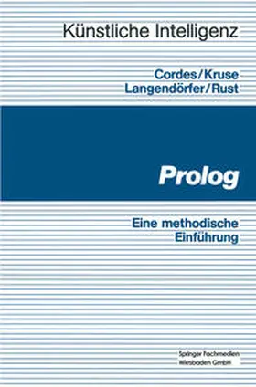 Cordes / Schmitz |  Prolog | eBook | Sack Fachmedien
