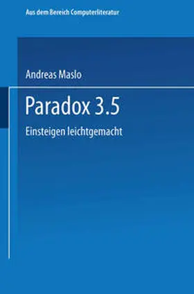 Maslo |  Paradox 3.5 | eBook | Sack Fachmedien