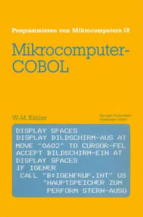 Kähler | Mikrocomputer-COBOL | E-Book | sack.de