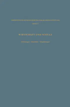 Vaubel |  Wirtschaft und Schule | eBook | Sack Fachmedien