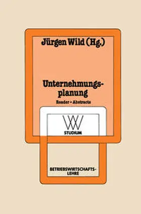 Wild |  Unternehmungsplanung | eBook | Sack Fachmedien