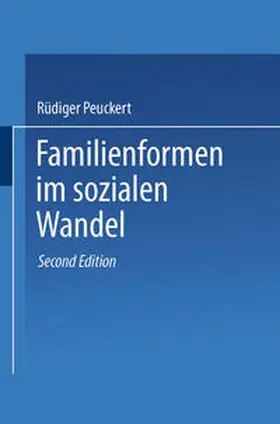 Peuckert |  Familienformen im sozialen Wandel | eBook | Sack Fachmedien