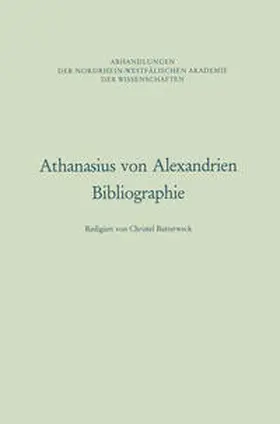 Butterweck | Athanasius von Alexandrien | E-Book | www.sack.de