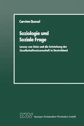 Quesel | Soziologie und Soziale Frage | E-Book | www.sack.de