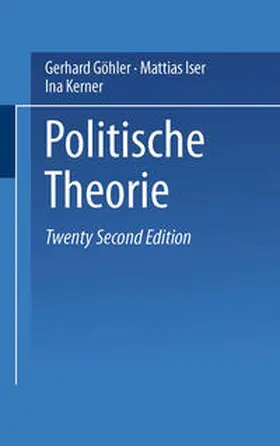 Göhler / Iser / Kerner |  Politische Theorie | eBook | Sack Fachmedien