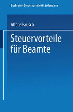 Pausch | Steuervorteile für Beamte | E-Book | www.sack.de