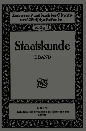 Jellinek |  Staatskunde | Buch |  Sack Fachmedien