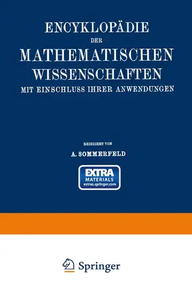 Arnold | Encyklopädie der mathematischen Wissenschaften mit Einschluss ihrer Anwendungen | Buch | 978-3-663-15445-7 | www.sack.de