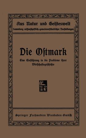 Mitscherlich | Mitscherlich, W: Ostmark | Buch | 978-3-663-15510-2 | sack.de