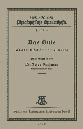 Buchenau |  Das Gute | Buch |  Sack Fachmedien