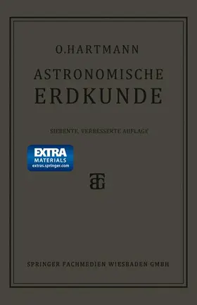 Hartmann |  Astronomische Erdkunde | Buch |  Sack Fachmedien