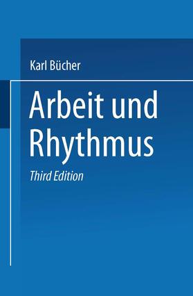 Bücher |  Arbeit und Rhythmus | Buch |  Sack Fachmedien