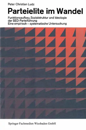 Ludz | Parteielite im Wandel | Buch | 978-3-663-15686-4 | www.sack.de